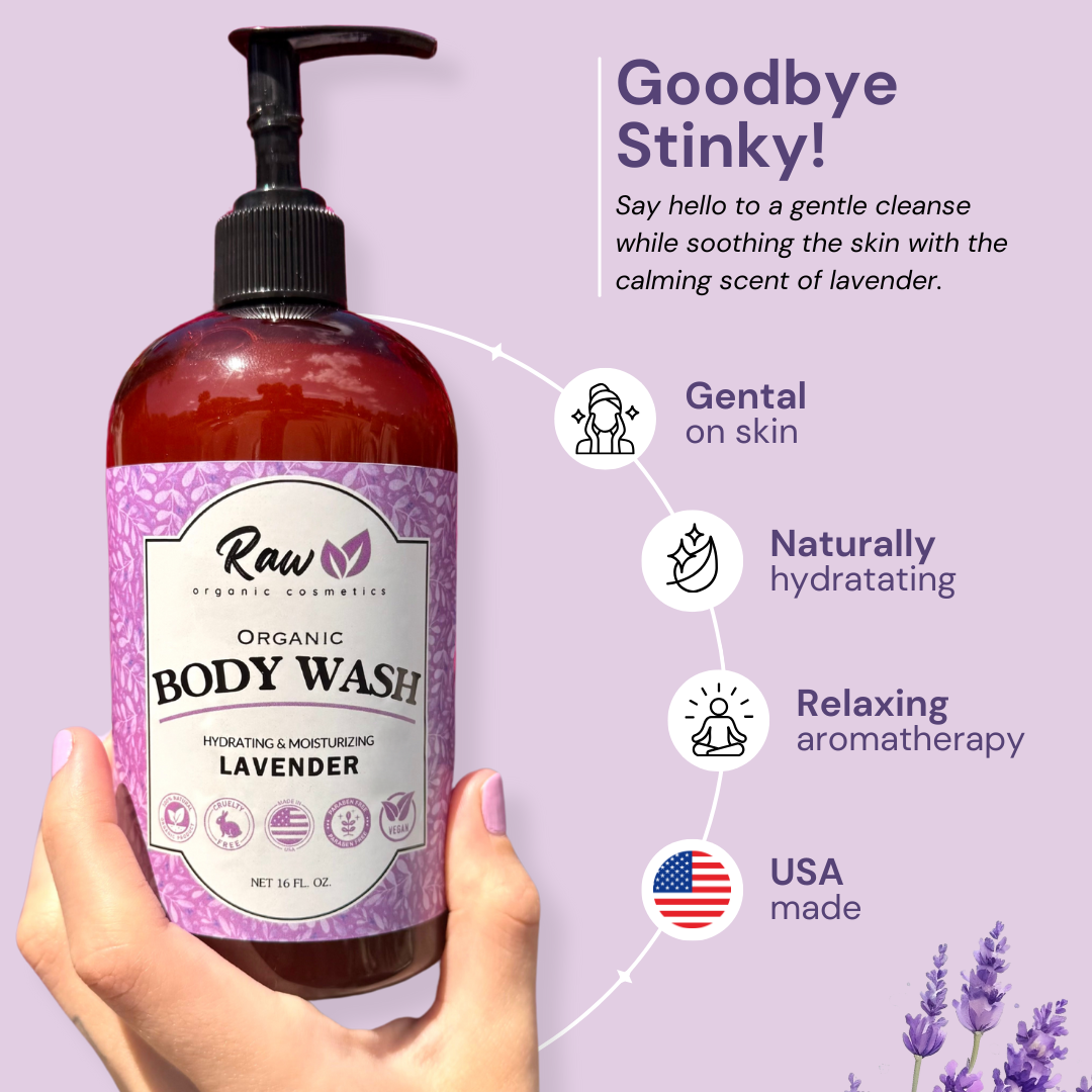 lavender body wash